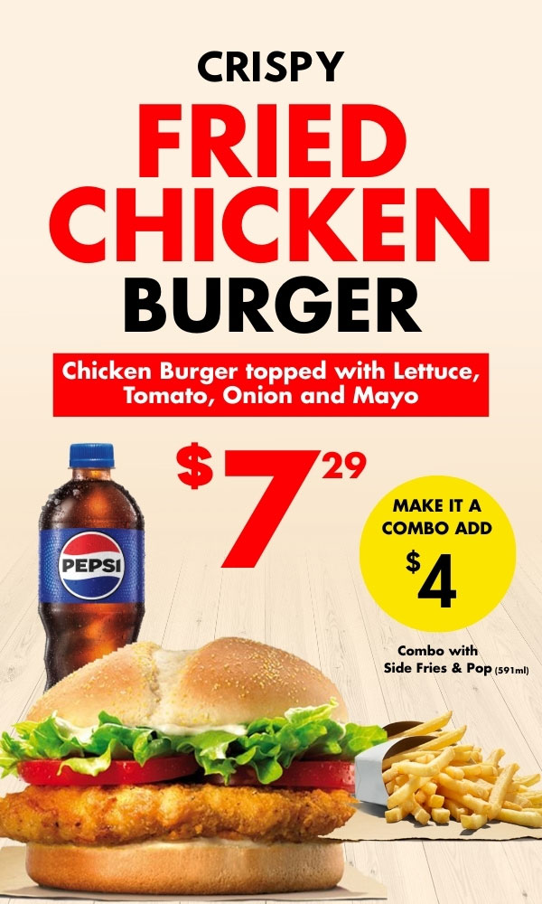 Wing Machine - Fried Chicken Burger